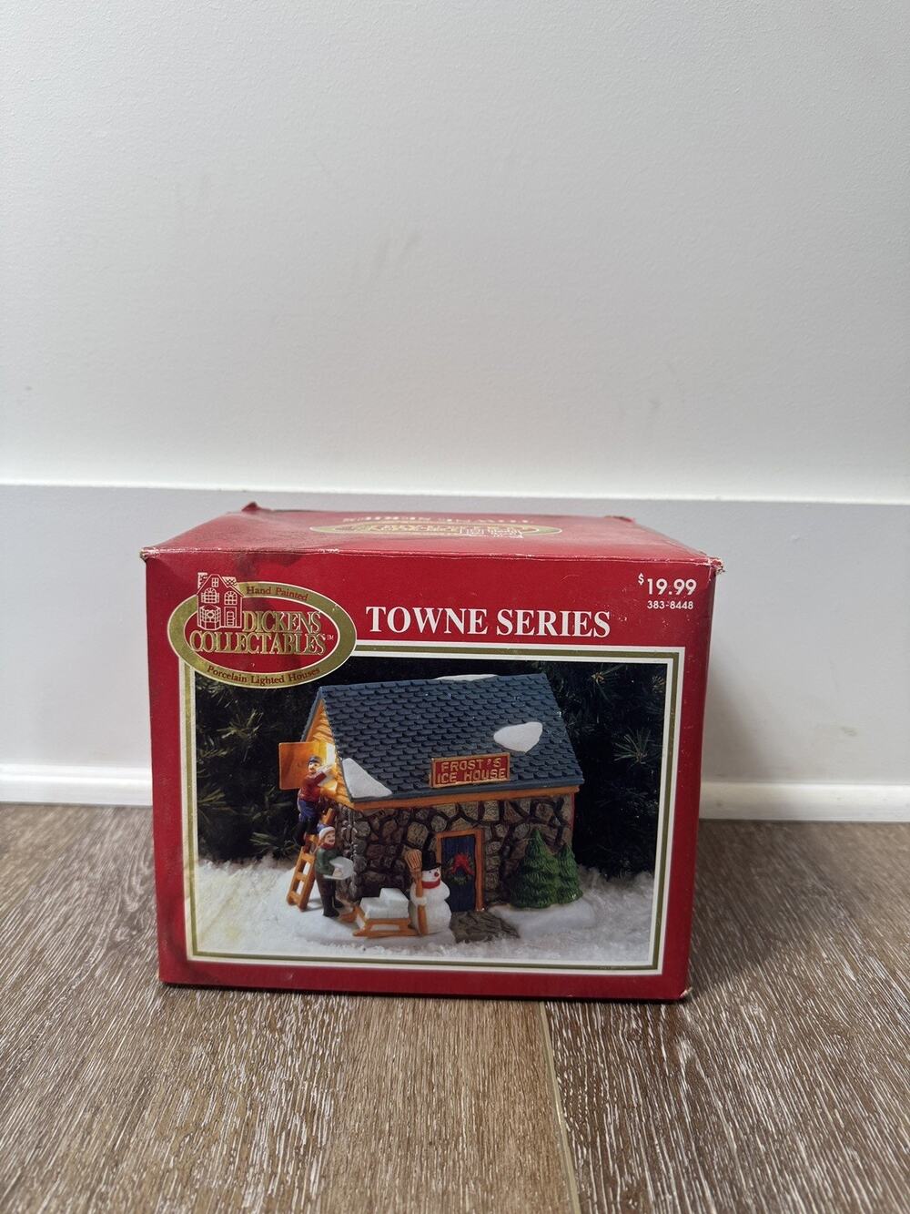 1997 Dickens Collectables Christmas Village Frost’s Ice House - Tested & Works